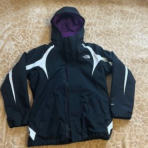 Womens North Face Jacket, XS, two in one